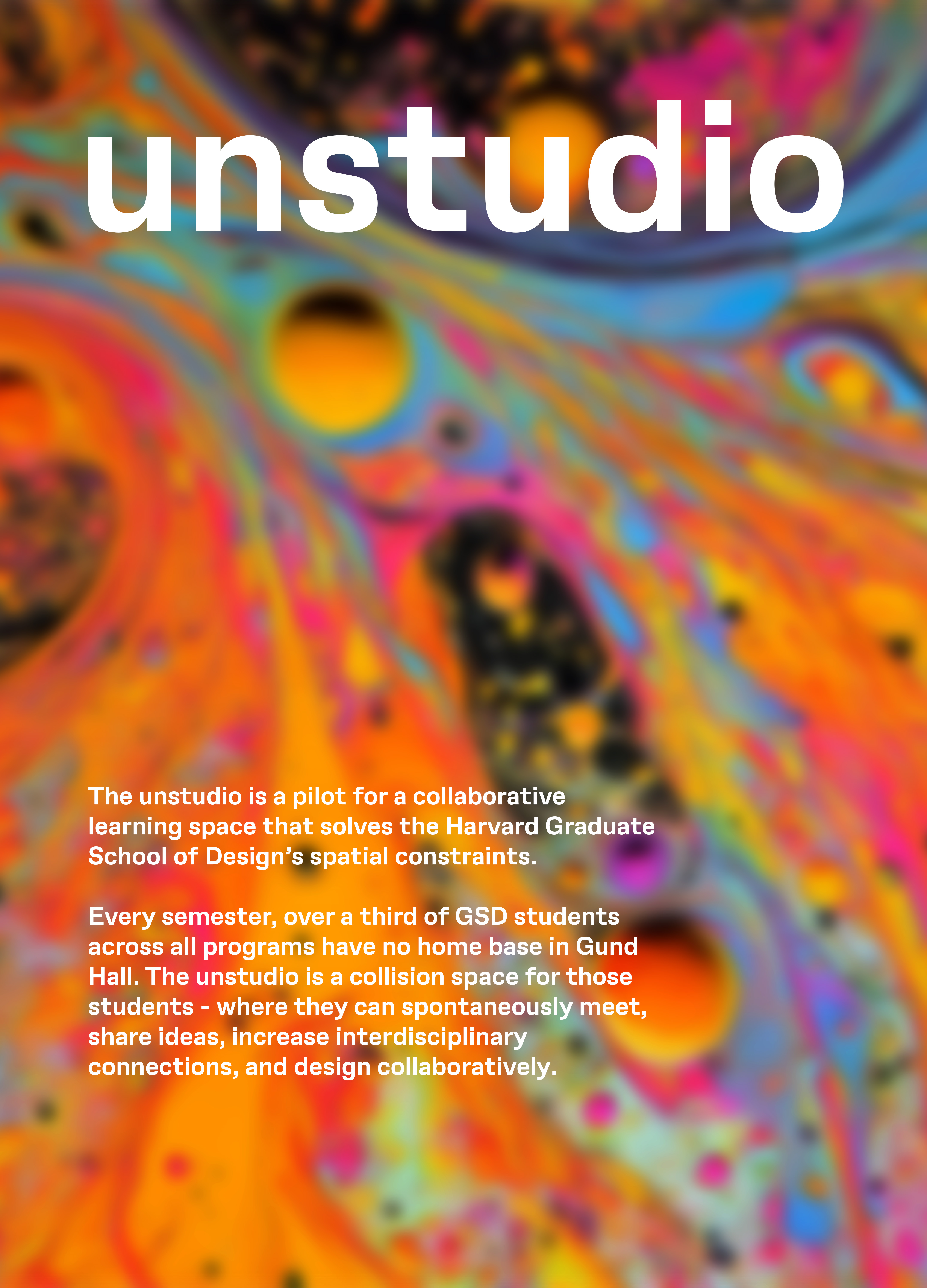 Unstudio description poster